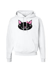 Kyu-T Head - Night Kawaia the Cute Girl Critter Hoodie Sweatshirt-Hoodie-TooLoud-White-Small-Davson Sales