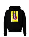 La Chancla Loteria Distressed Dark Hoodie Sweatshirt by-Hoodie-TooLoud-Black-Small-Davson Sales