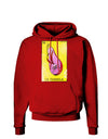 La Chancla Loteria Distressed Dark Hoodie Sweatshirt by-Hoodie-TooLoud-Red-Small-Davson Sales