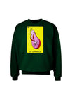 La Chancla Loteria Solid Adult Dark Sweatshirt by-Sweatshirts-TooLoud-Deep-Forest-Green-Small-Davson Sales