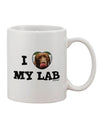 Lab Lovers' Delight - 11 oz Coffee Mug TooLoud-11 OZ Coffee Mug-TooLoud-White-Davson Sales