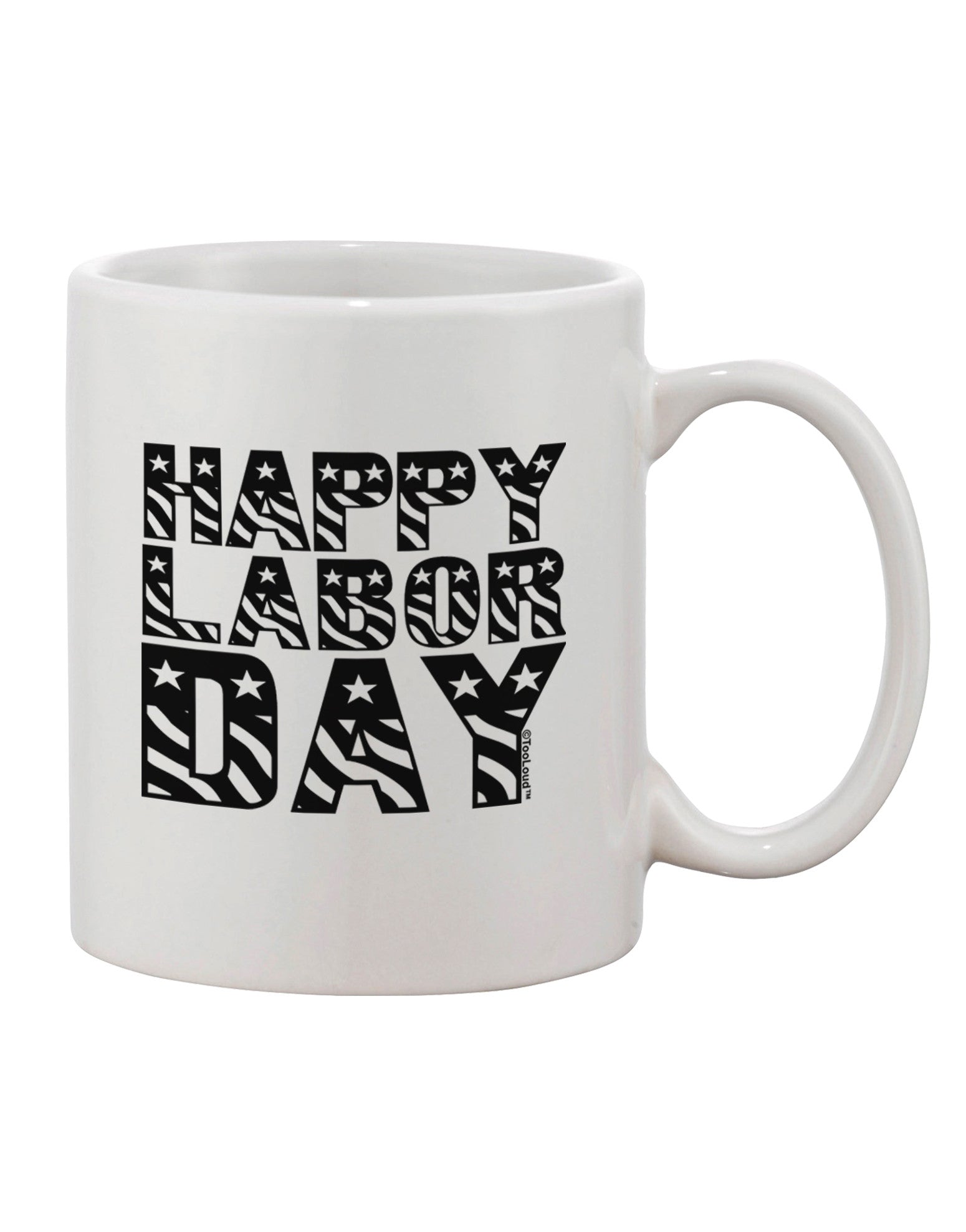Labor Day Celebration Ceramic Coffee Mug - TooLoud-11 OZ Coffee Mug-TooLoud-White-Davson Sales