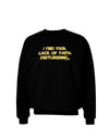 Lack of Faith Adult Dark Sweatshirt-Sweatshirts-TooLoud-Black-Small-Davson Sales