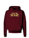 Lack of Faith Dark Hoodie Sweatshirt-Hoodie-TooLoud-Maroon-Small-Davson Sales