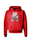 Lady Anaconda Design Grayscale Dark Hoodie Sweatshirt-Hoodie-TooLoud-Red-Small-Davson Sales