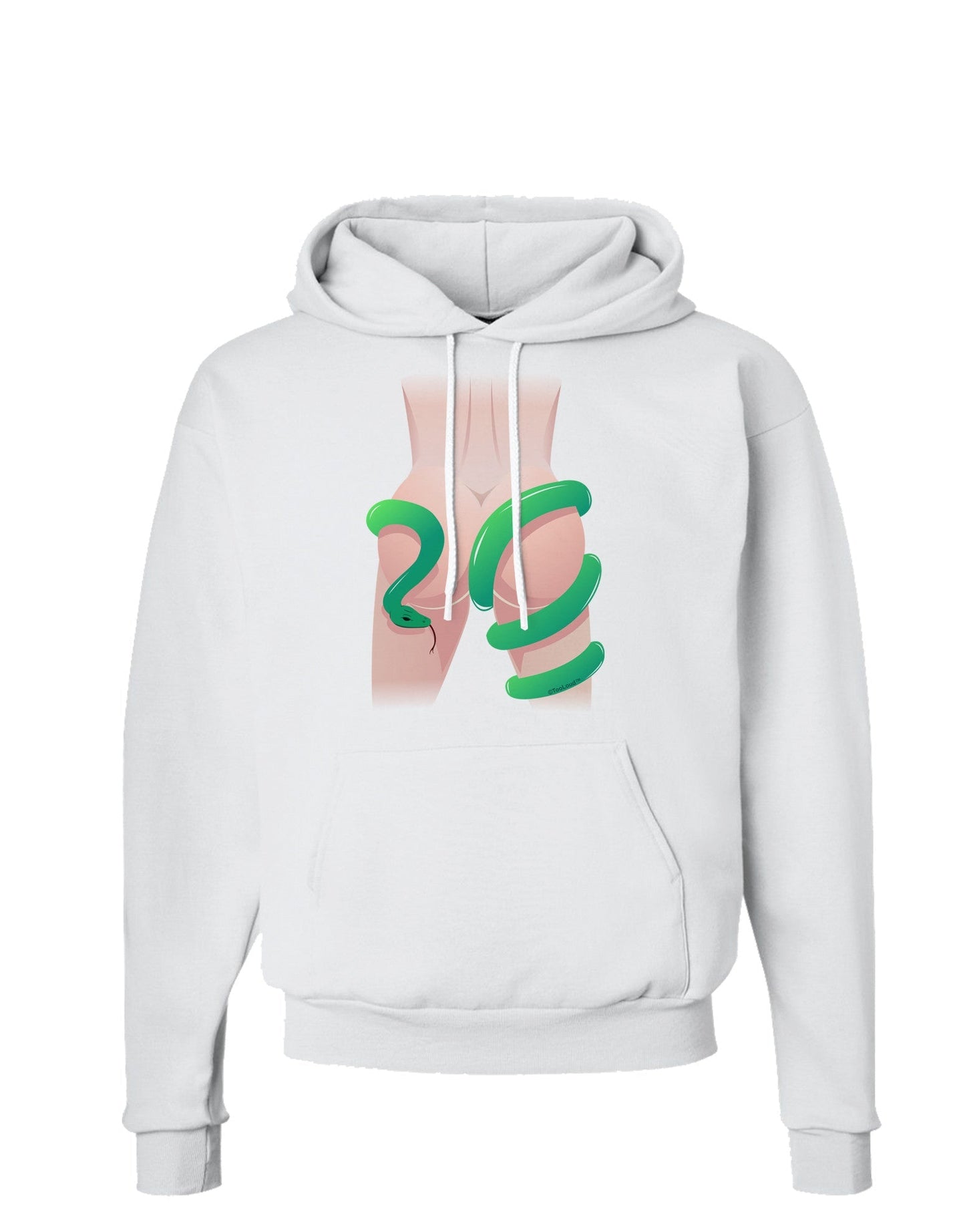 Lady Anaconda Design Light Hoodie Sweatshirt-Hoodie-TooLoud-White-Small-Davson Sales