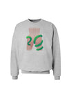 Lady Anaconda Design Light Sweatshirt-Sweatshirts-TooLoud-AshGray-Small-Davson Sales