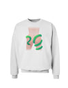 Lady Anaconda Design Light Sweatshirt-Sweatshirts-TooLoud-White-Small-Davson Sales