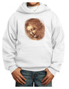 Lady With Disheveled Hair Youth Hoodie Pullover Sweatshirt-Youth Hoodie-TooLoud-White-XS-Davson Sales