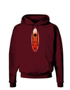 Ladybug Surfboard Dark Hoodie Sweatshirt by TooLoud-Hoodie-TooLoud-Maroon-Small-Davson Sales