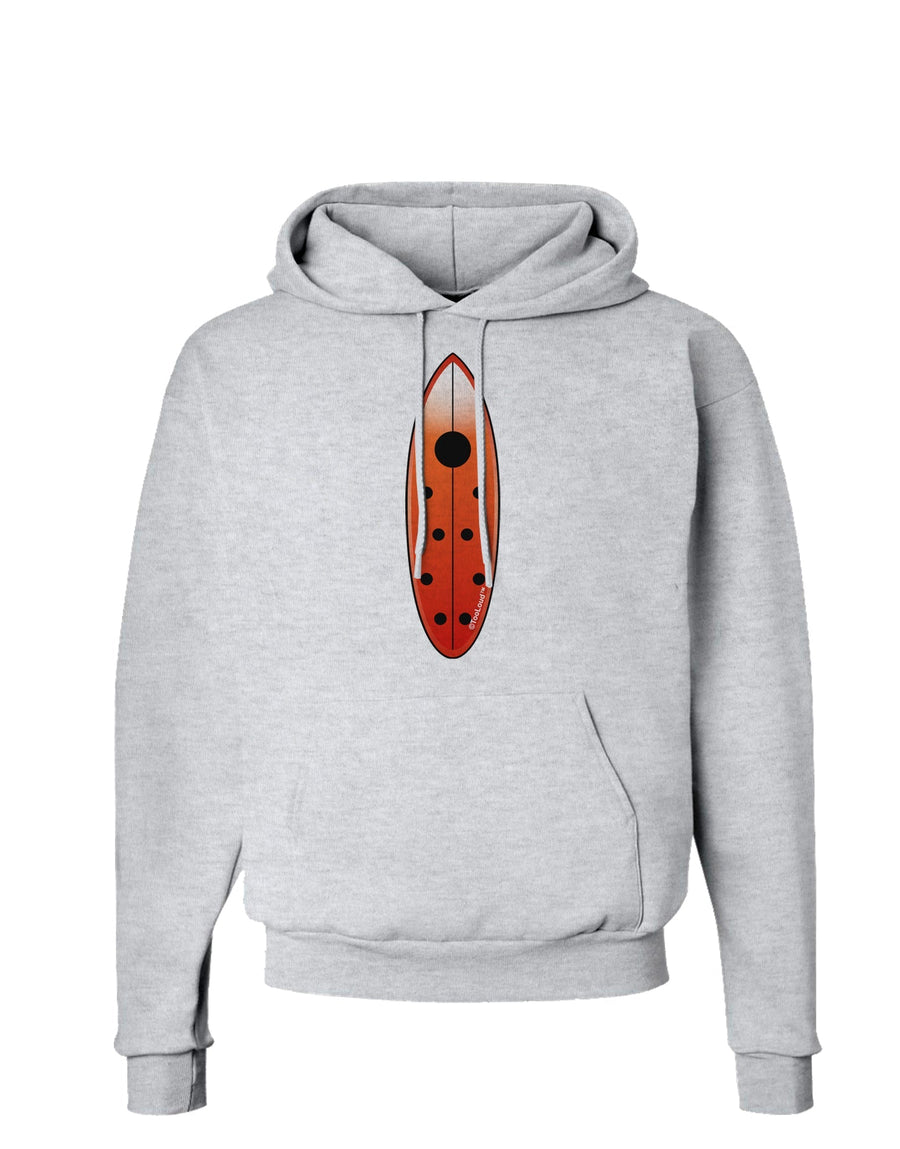 Ladybug Surfboard Hoodie Sweatshirt by TooLoud-Hoodie-TooLoud-White-Small-Davson Sales