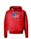 Land That I Love USA Dark Hoodie Sweatshirt-Hoodie-TooLoud-Red-Small-Davson Sales