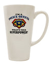 Law Enforcement Professional - Empowering 16 Ounce Conical Latte Coffee Mug - TooLoud-Conical Latte Mug-TooLoud-White-Davson Sales