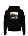 Laying Black Bear Dark Hoodie Sweatshirt-Hoodie-TooLoud-Black-Small-Davson Sales