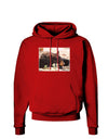 Laying Black Bear Dark Hoodie Sweatshirt-Hoodie-TooLoud-Red-Small-Davson Sales