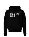 Legalize Gay Dark Hoodie Sweatshirt-Hoodie-TooLoud-Black-Small-Davson Sales