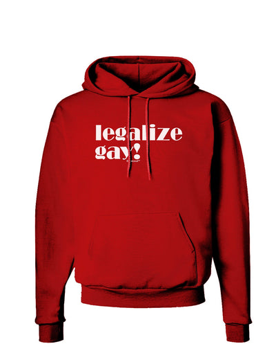 Legalize Gay Dark Hoodie Sweatshirt-Hoodie-TooLoud-Red-Small-Davson Sales