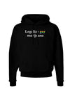 Legalize Gay Marijuana Dark Hoodie Sweatshirt-Hoodie-TooLoud-Black-Small-Davson Sales