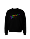 Legalize Gay - Rainbow Adult Dark Sweatshirt-Sweatshirts-TooLoud-Black-Small-Davson Sales