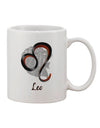 Leo Symbol 11 oz Coffee Mug - Expertly Crafted Drinkware-11 OZ Coffee Mug-TooLoud-White-Davson Sales