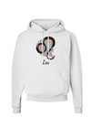 Leo Symbol Hoodie Sweatshirt-Hoodie-TooLoud-White-Small-Davson Sales