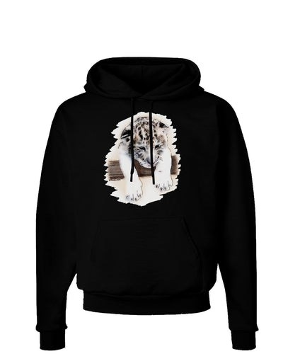 Leopard Cub Dark Hoodie Sweatshirt-Hoodie-TooLoud-Black-Small-Davson Sales