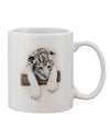 Leopard Cub Print 11 oz Coffee Mug - Exquisite Drinkware TooLoud-11 OZ Coffee Mug-TooLoud-White-Davson Sales