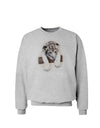 Leopard Cub Sweatshirt-Sweatshirts-TooLoud-AshGray-Small-Davson Sales