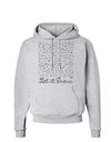 Let It Snow Falling Snowflakes - Christmas Hoodie Sweatshirt-Hoodie-TooLoud-AshGray-Small-Davson Sales