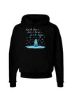 Let It Snow Happy Snowman Dark Hoodie Sweatshirt-Hoodie-TooLoud-Black-Small-Davson Sales