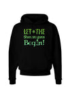 Let the Shenanigans Begin Dark Hoodie Sweatshirt-Hoodie-TooLoud-Black-Small-Davson Sales