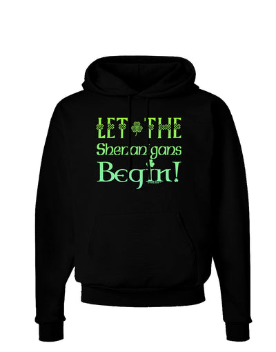 Let the Shenanigans Begin Dark Hoodie Sweatshirt-Hoodie-TooLoud-Black-Small-Davson Sales