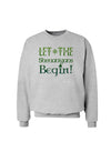 Let the Shenanigans Begin Sweatshirt-Sweatshirts-TooLoud-AshGray-Small-Davson Sales