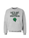 Lets Get Feckin Shetfaced St. Patrick's Day Sweatshirt-Sweatshirts-TooLoud-Ash Gray-Small-Davson Sales