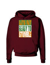 Lets Get Ready To Stumble Dark Hoodie Sweatshirt by TooLoud-Hoodie-TooLoud-Maroon-Small-Davson Sales