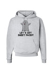 Let's Get Sheet Faced Hoodie Sweatshirt by TooLoud-Hoodie-TooLoud-AshGray-Small-Davson Sales