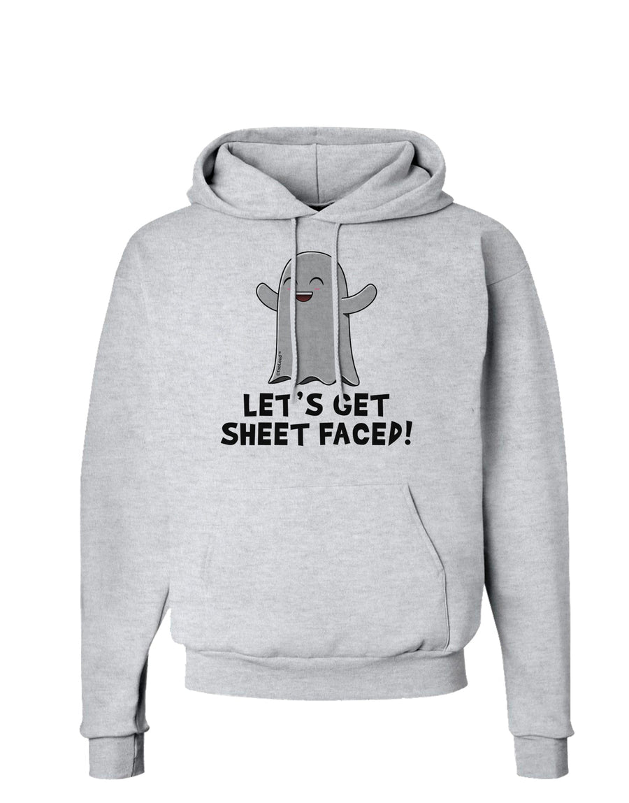 Let's Get Sheet Faced Hoodie Sweatshirt by TooLoud-Hoodie-TooLoud-White-Small-Davson Sales