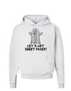 Let's Get Sheet Faced Hoodie Sweatshirt by TooLoud-Hoodie-TooLoud-White-Small-Davson Sales