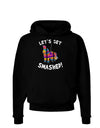 Let's Get Smashed Pinata Dark Hoodie Sweatshirt-Hoodie-TooLoud-Black-Small-Davson Sales