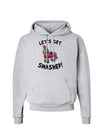 Let's Get Smashed Pinata Hoodie Sweatshirt-Hoodie-TooLoud-AshGray-Small-Davson Sales