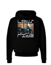 Lets Ride Sidecar Motorcycle Dark Hoodie Sweatshirt-Hoodie-TooLoud-Black-Small-Davson Sales