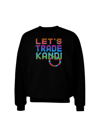 Let's Trade Kandi Adult Dark Sweatshirt-Sweatshirts-TooLoud-Black-Small-Davson Sales