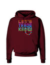 Let's Trade Kandi Dark Hoodie Sweatshirt-Hoodie-TooLoud-Maroon-Small-Davson Sales