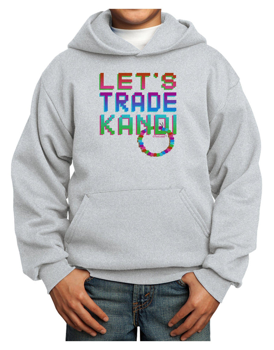 Let's Trade Kandi Youth Hoodie Pullover Sweatshirt-Youth Hoodie-TooLoud-White-XS-Davson Sales