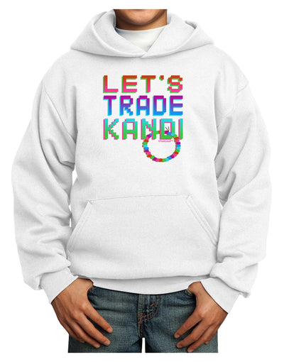 Let's Trade Kandi Youth Hoodie Pullover Sweatshirt-Youth Hoodie-TooLoud-White-XS-Davson Sales