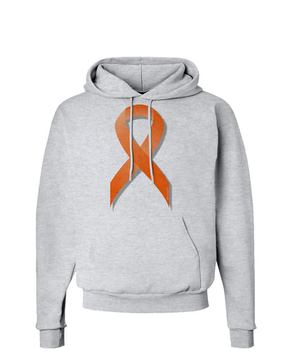 Leukemia Awareness Ribbon - Orange Hoodie Sweatshirt-Hoodie-TooLoud-AshGray-Small-Davson Sales