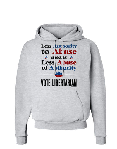 Libertarian Against Authority Abuse Hoodie Sweatshirt-Hoodie-TooLoud-AshGray-Small-Davson Sales
