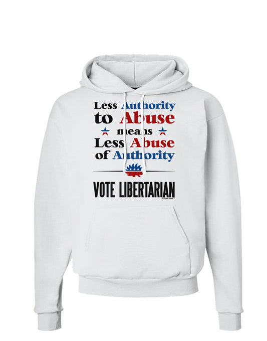 Libertarian Against Authority Abuse Hoodie Sweatshirt-Hoodie-TooLoud-White-Small-Davson Sales