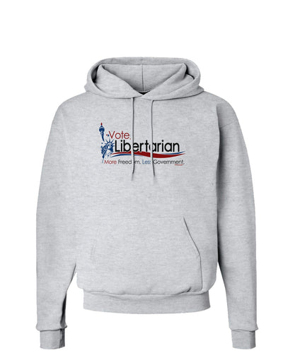 Libertarian Slogan Hoodie Sweatshirt-Hoodie-TooLoud-AshGray-Small-Davson Sales