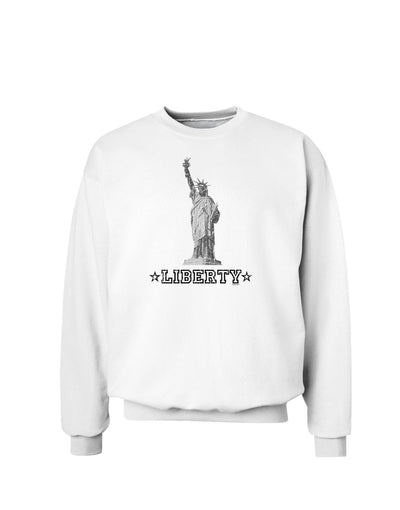 Liberty Vintage Sweatshirt-Sweatshirts-TooLoud-White-Small-Davson Sales